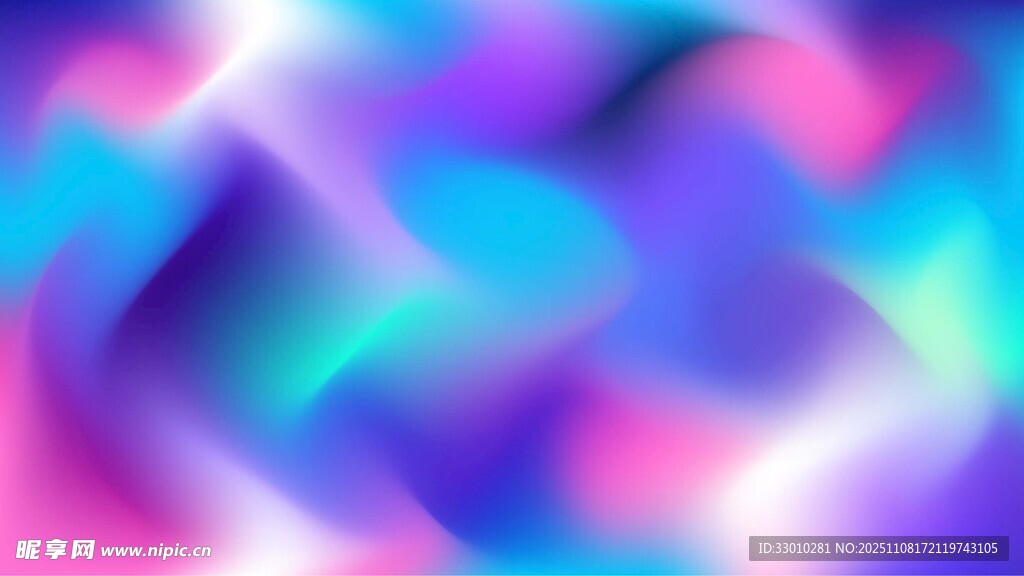 梦幻炫彩渐变抽象背景图