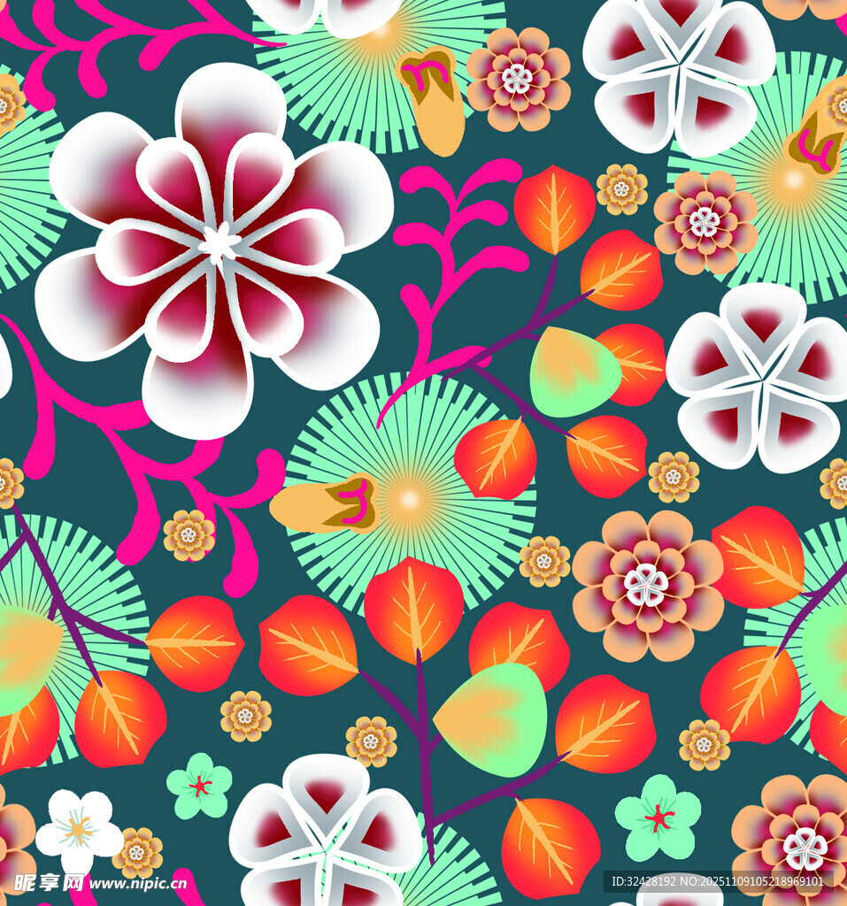 碎花