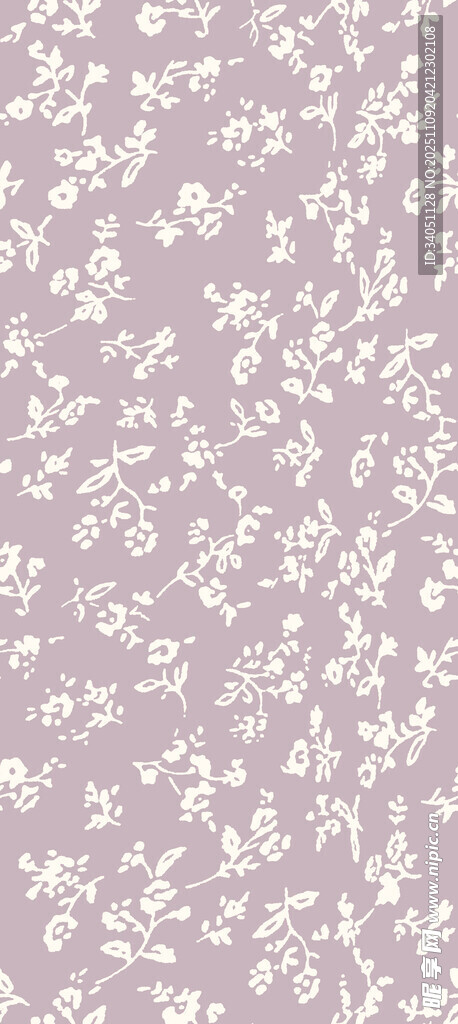 淡紫色雪花纹理背景图