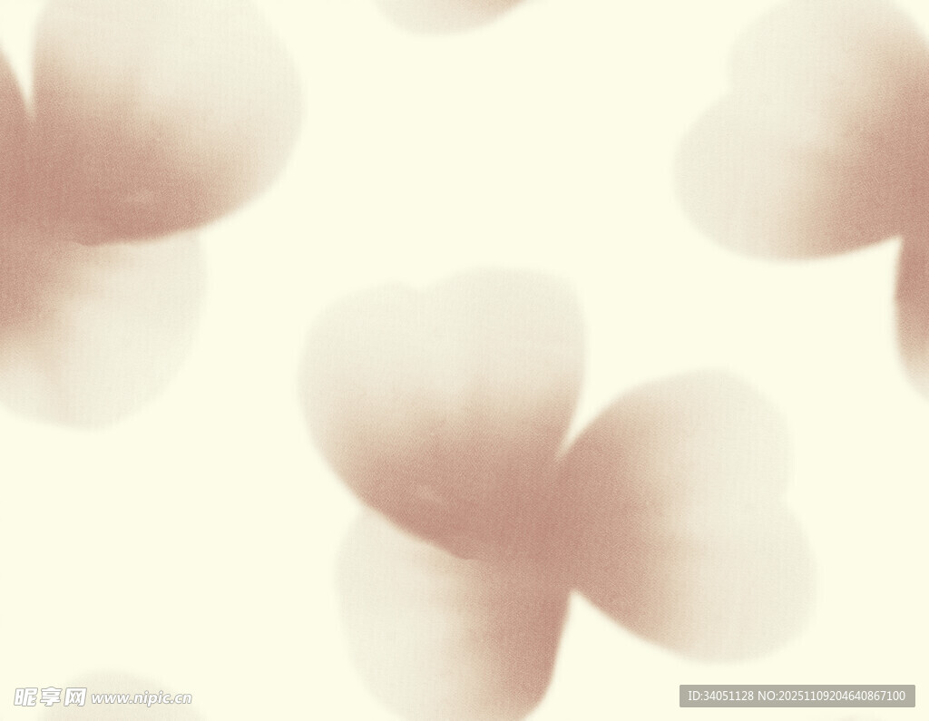 淡雅花瓣图案背景