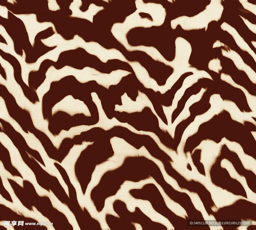 斑马纹图案纹理