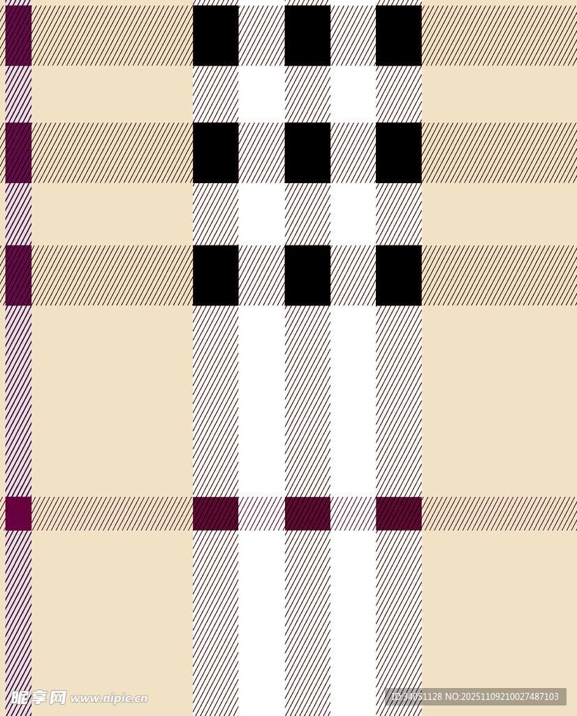 经典格纹图案纹理
