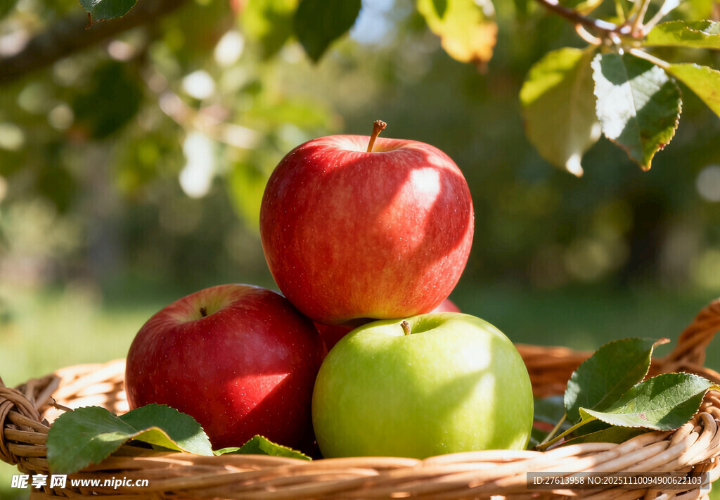 篮子里的苹果