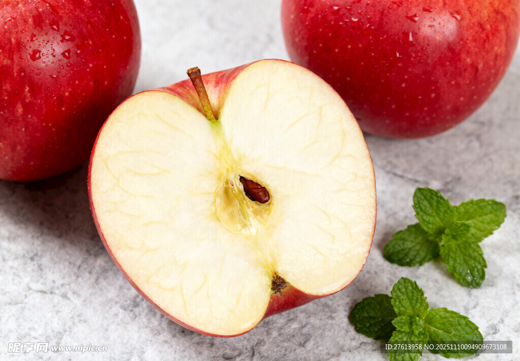 切开的苹果