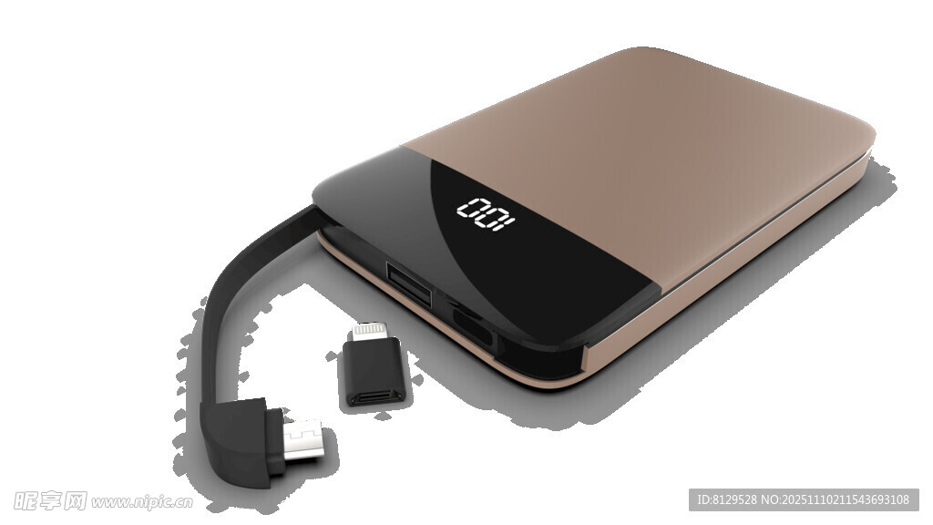 棕色平板扫描仪及配件