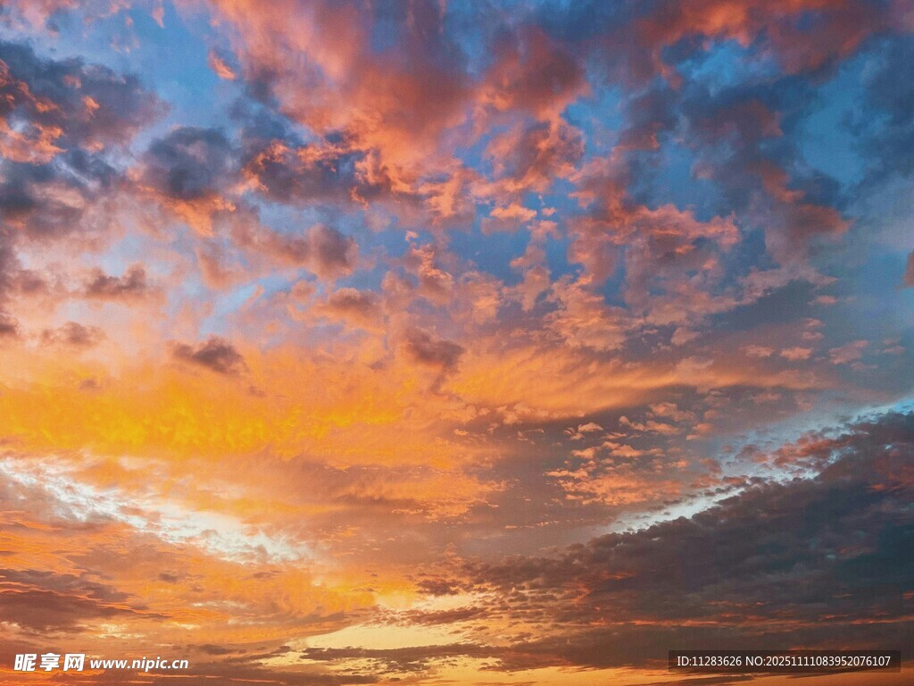 绚丽多彩的天空景观