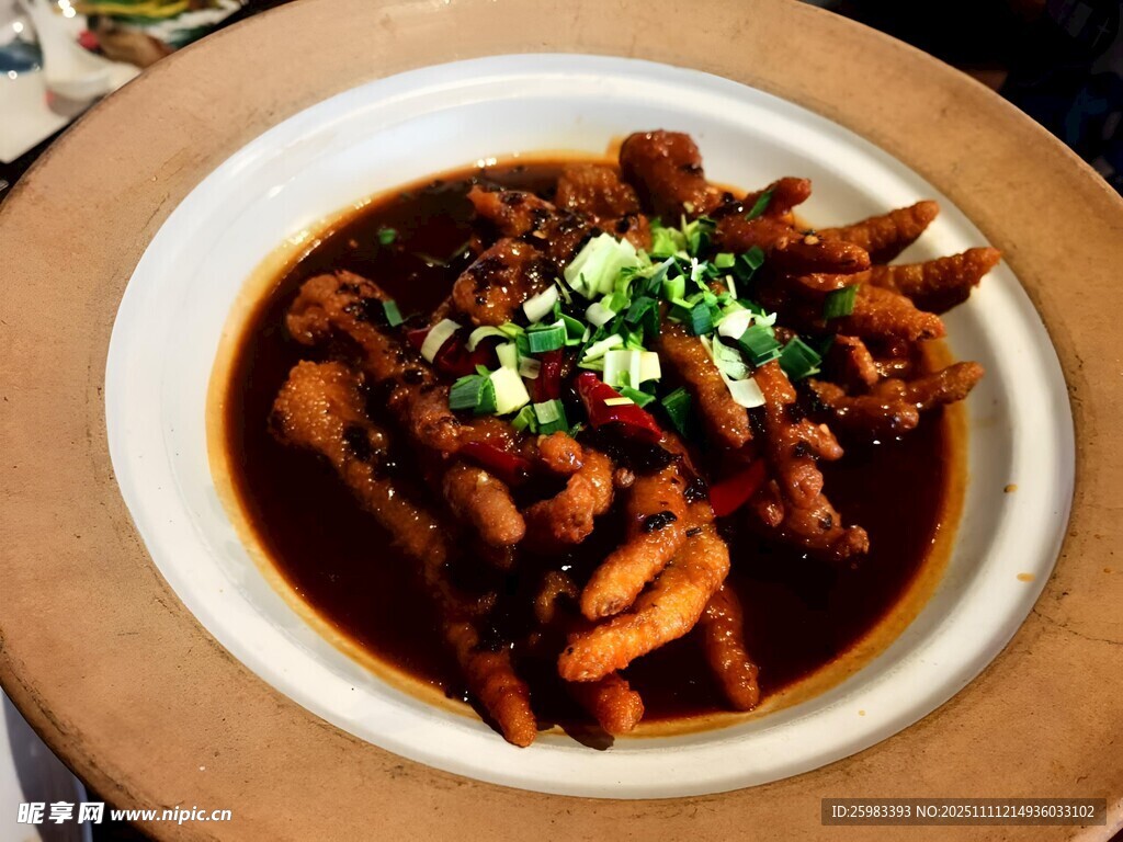 红烧鸡爪