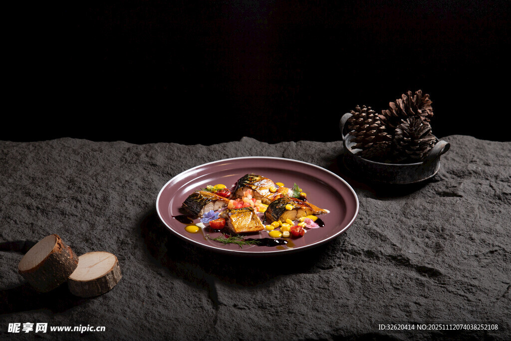 香煎鱼块