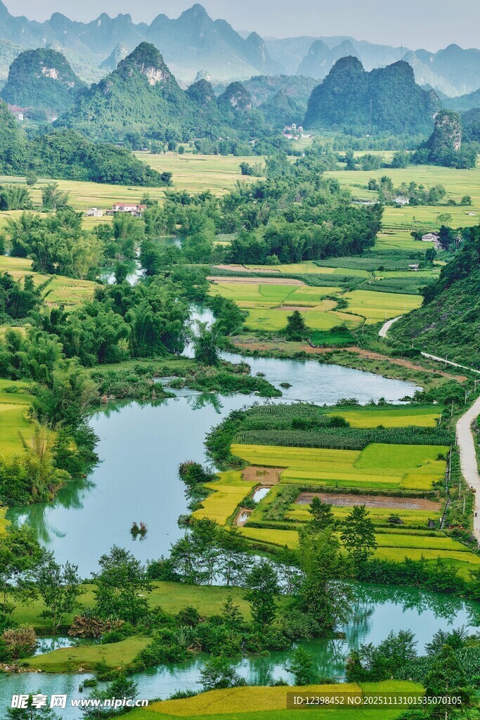 田园山水风光美景