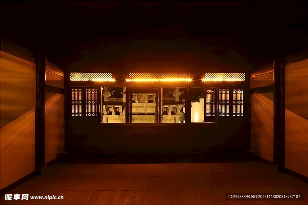 古建筑室内