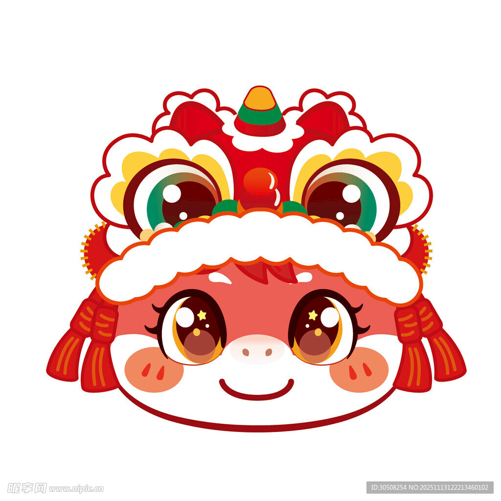 可爱卡通小马形象