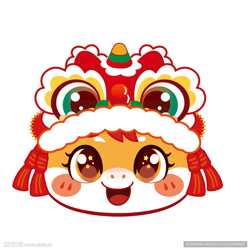 可爱卡通小马形象