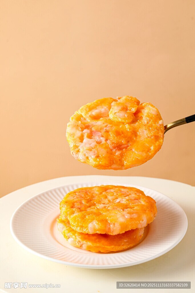 虾仁煎饼