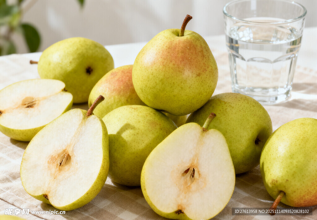 库尔勒香梨堆叠