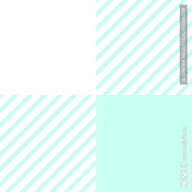 清新薄荷色条纹背景图案