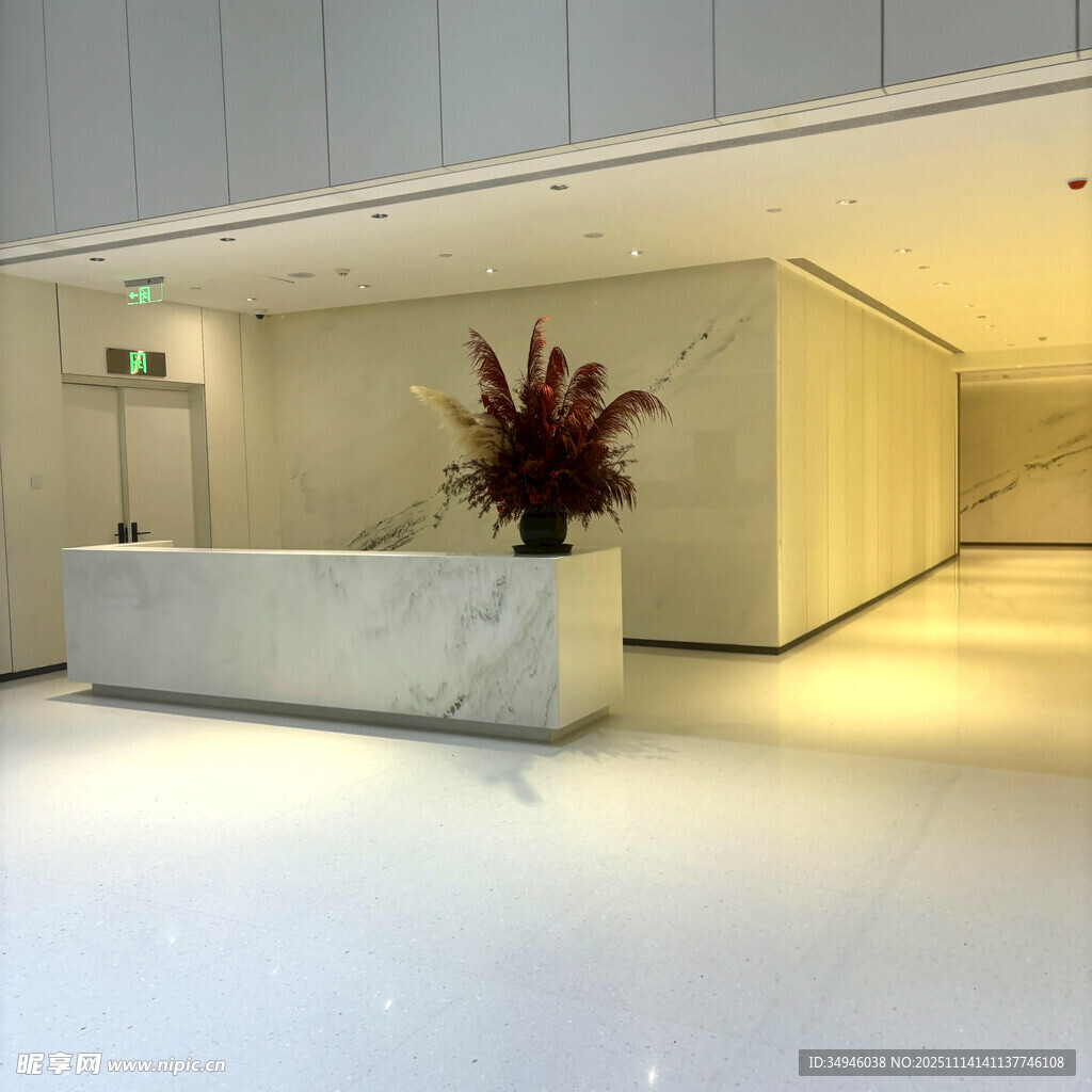 现代简约风格的办公大厅