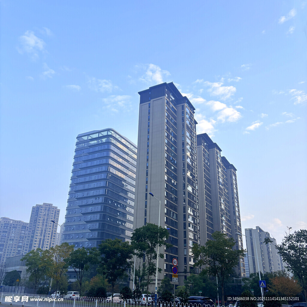 城市高楼景观