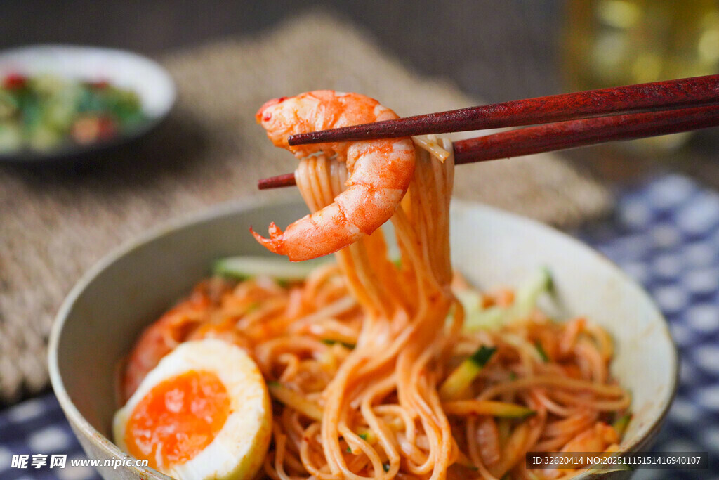 鲜虾面