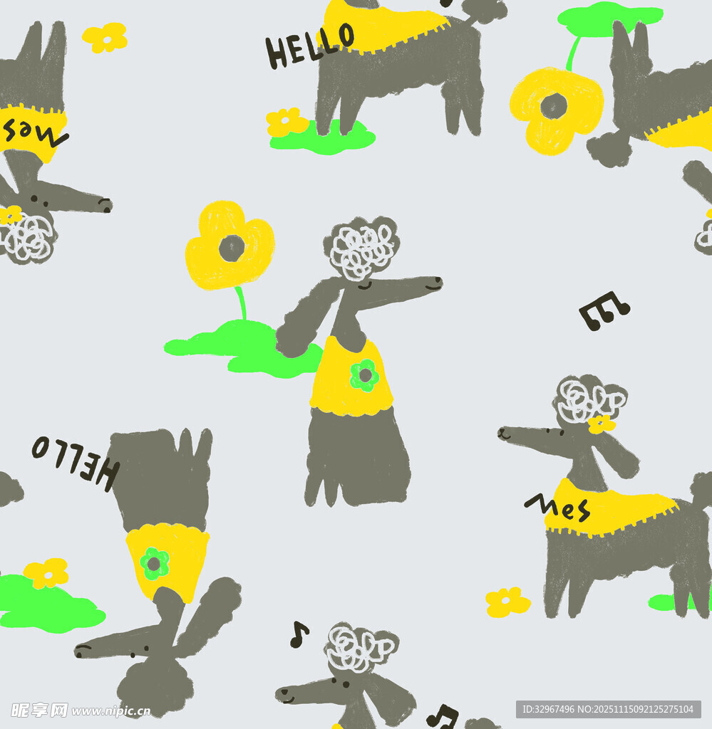 可爱 小狗 贵宾犬