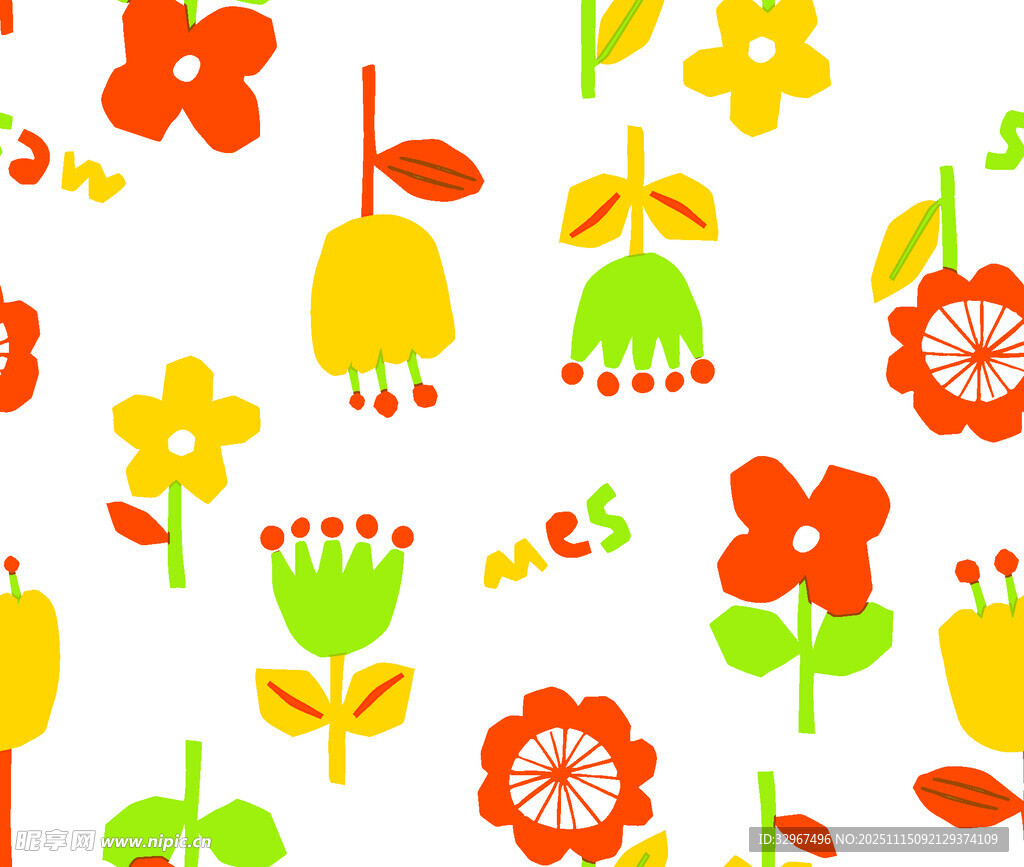 多彩 花卉 小花