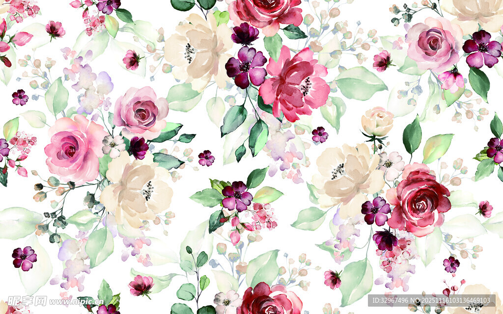 浪漫 花朵 缤纷