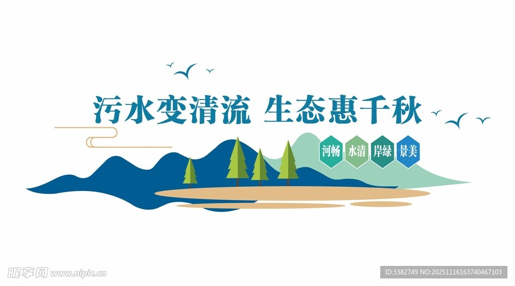 污水 清流 生态 环境 治理 