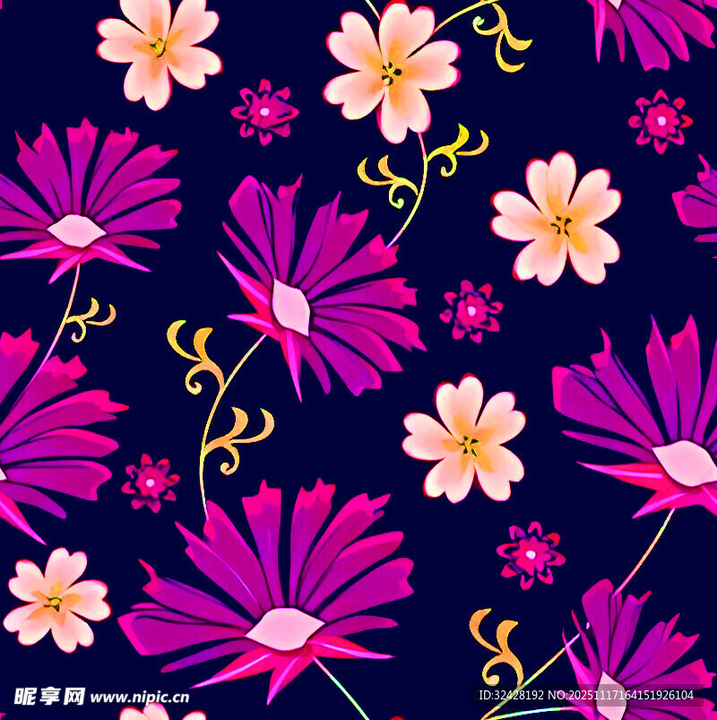 碎花