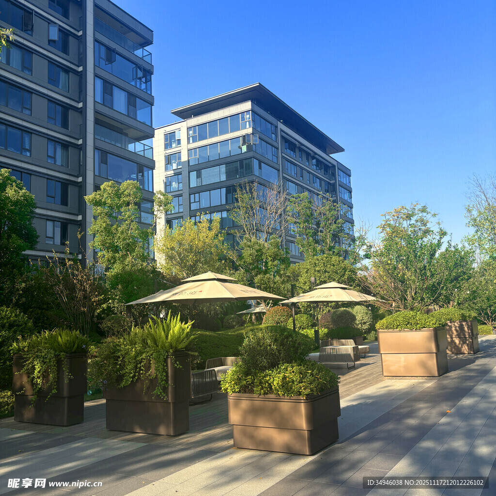 现代都市户外休憩景观