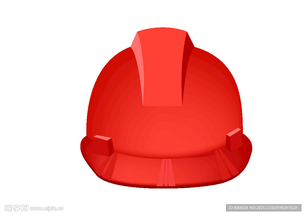 红色安全帽