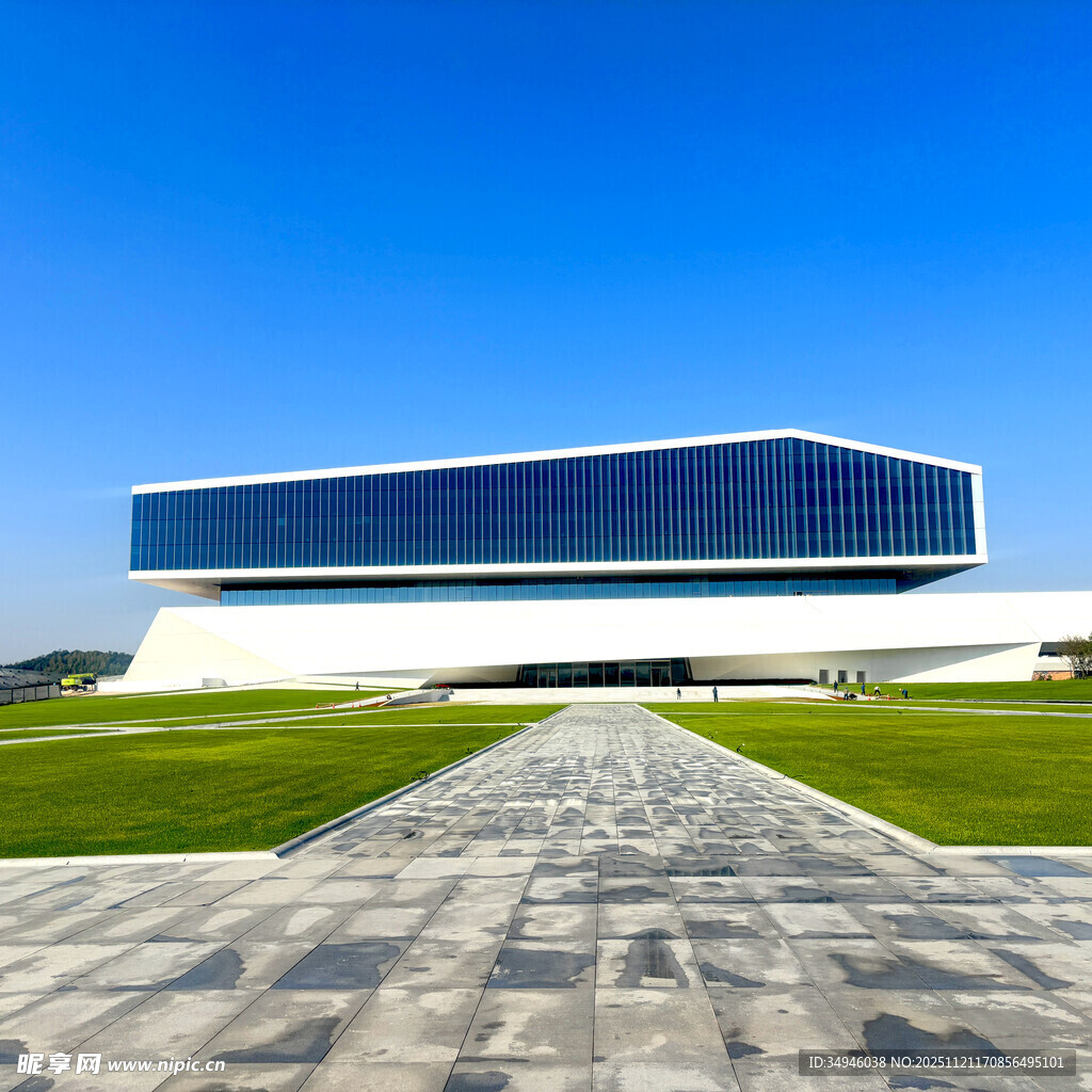 现代风格建筑外观展示