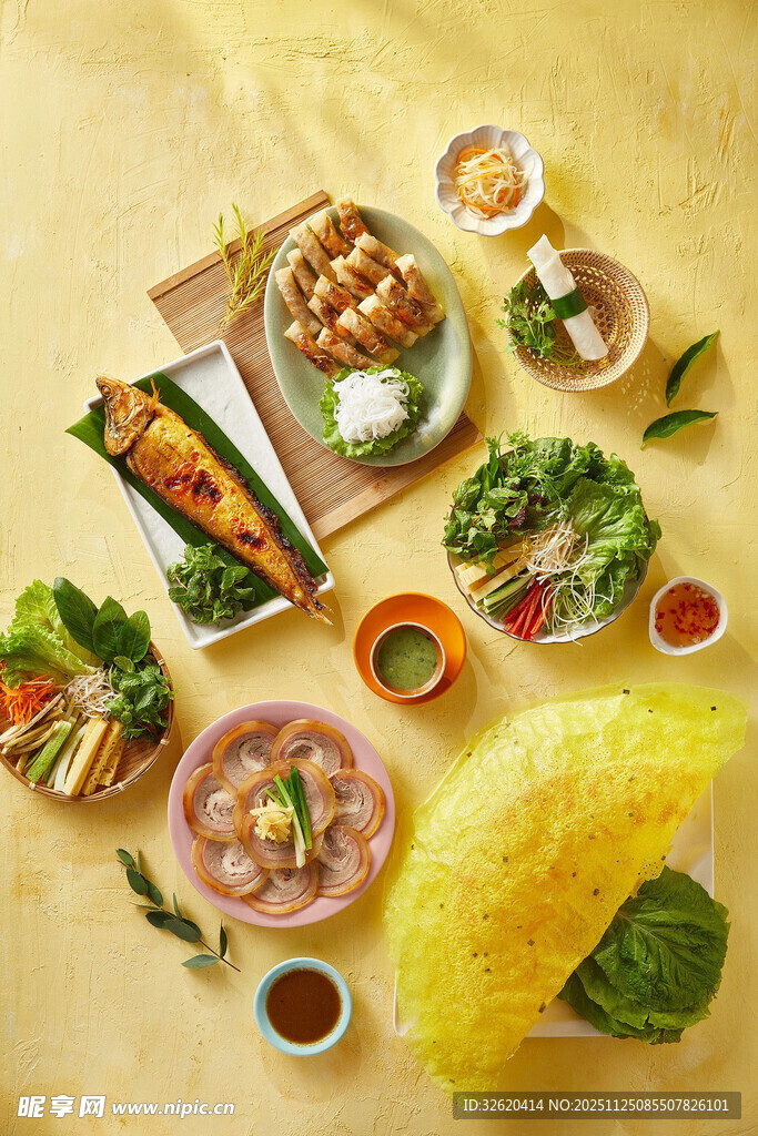多样美味美食