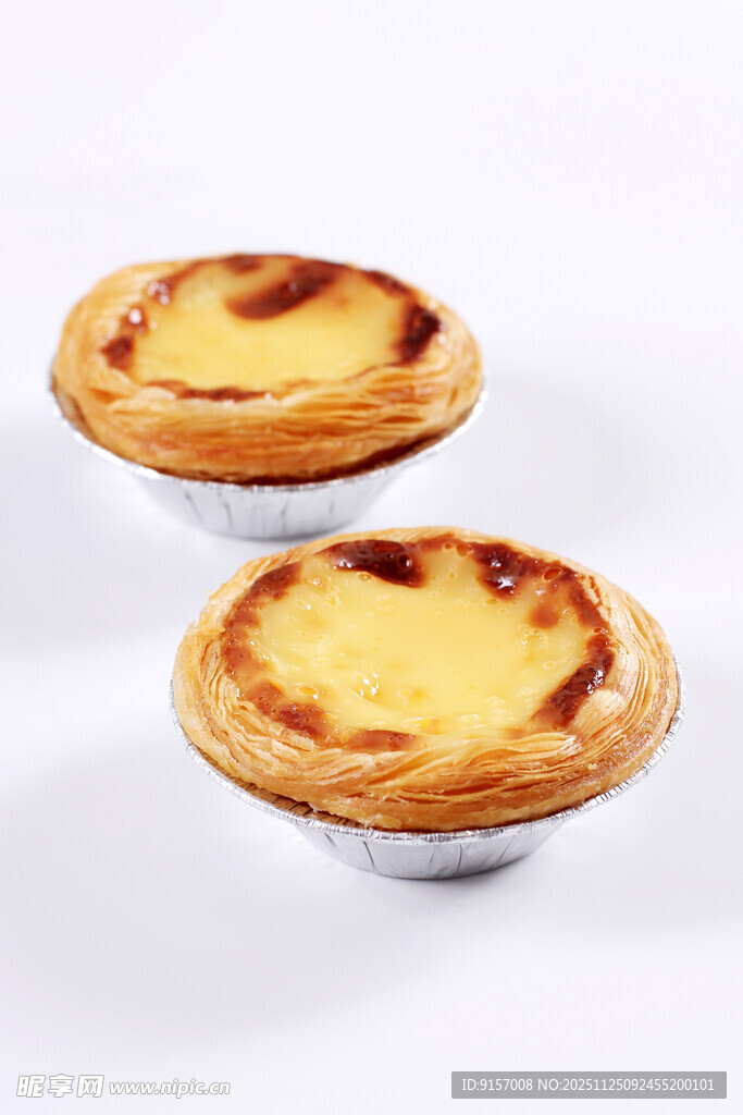 美味蛋挞特写
