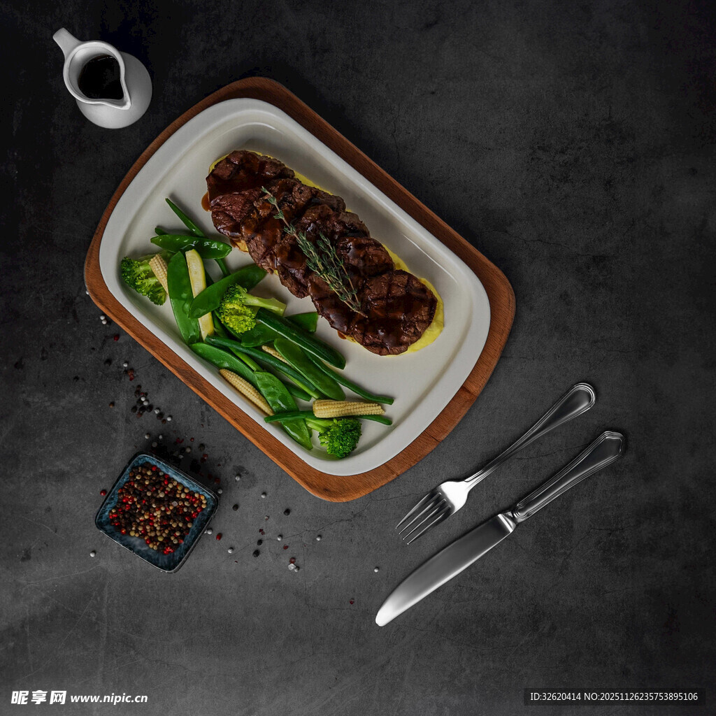 肉菜拼盘