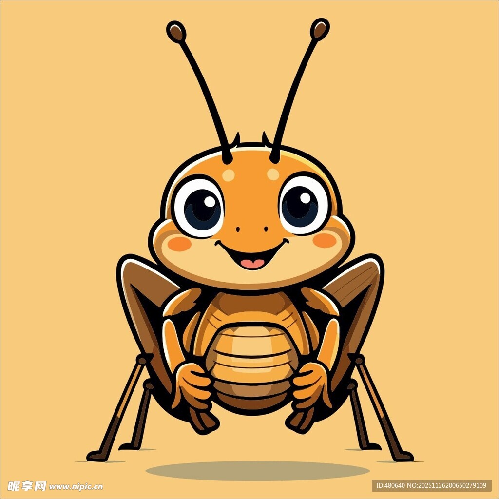 可爱卡通蚂蚁形象