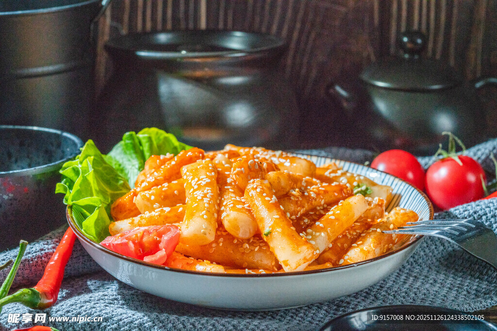 美味番茄炒年糕