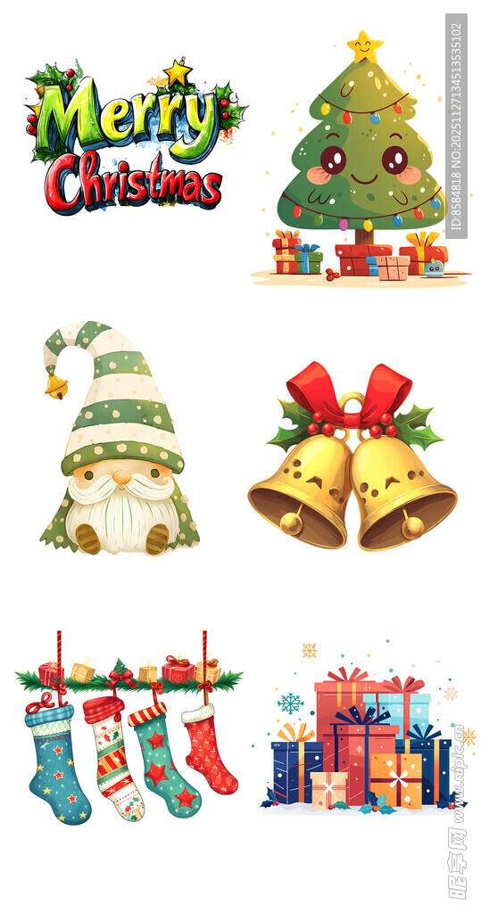 圣诞装饰素材集合