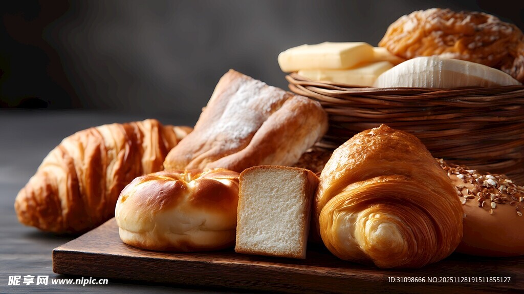 多样美味面包大集合