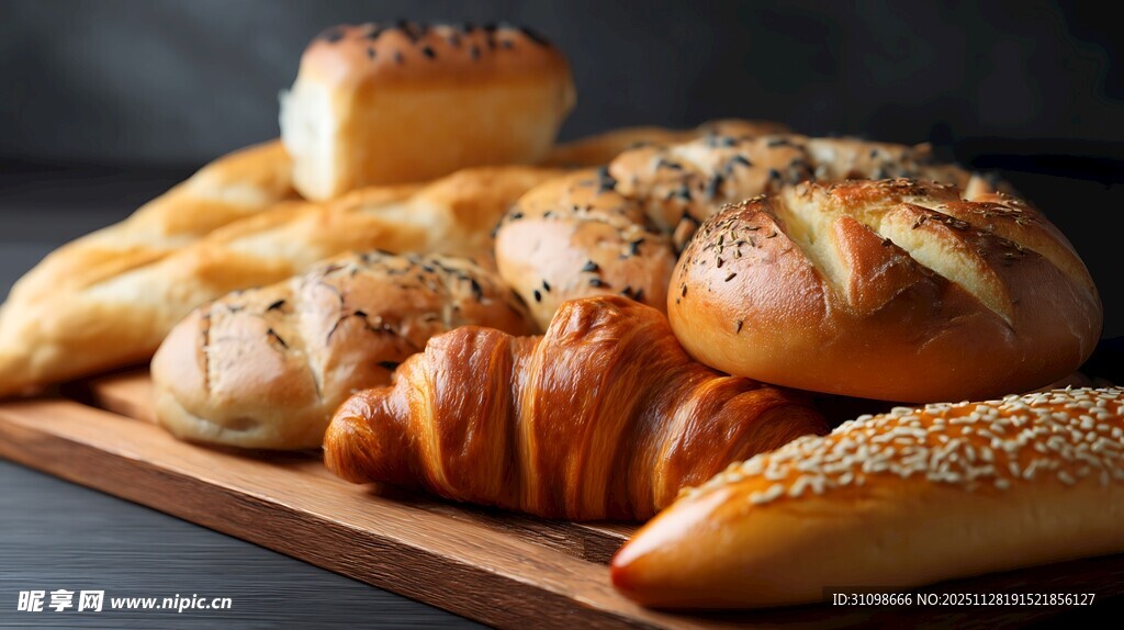 多样美味面包大集合