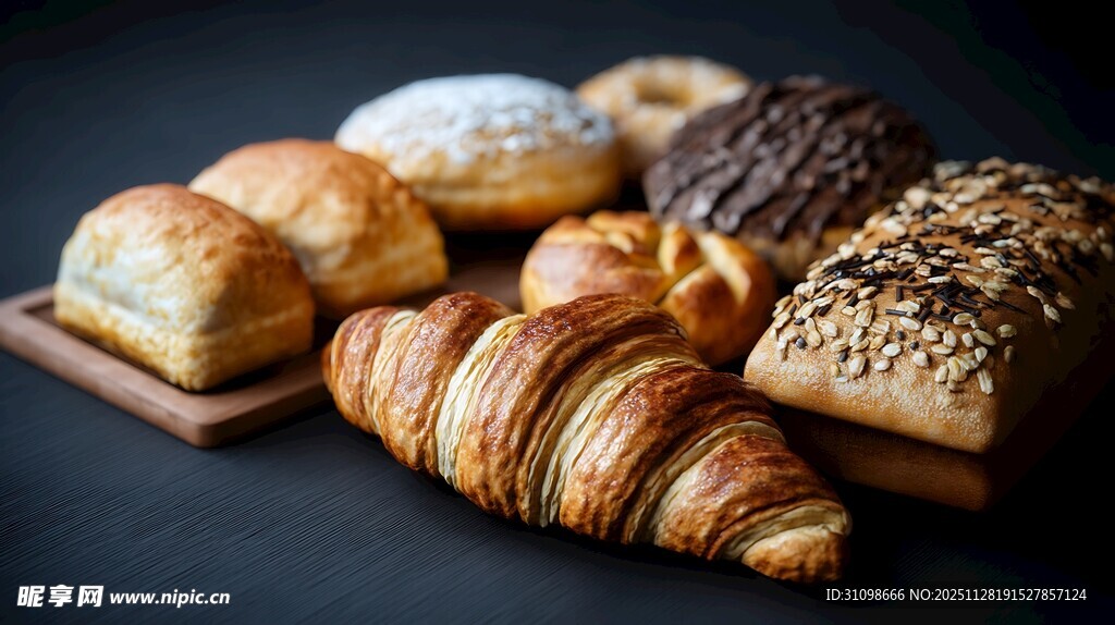 多样美味面包大集合