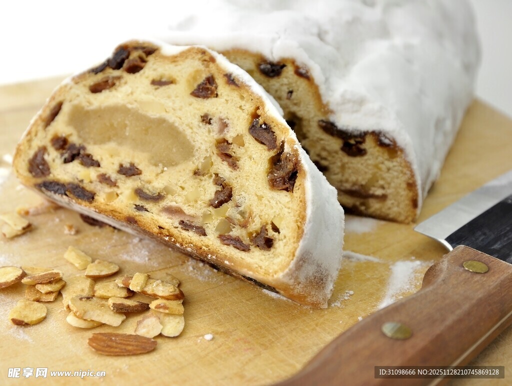 切片果仁面包