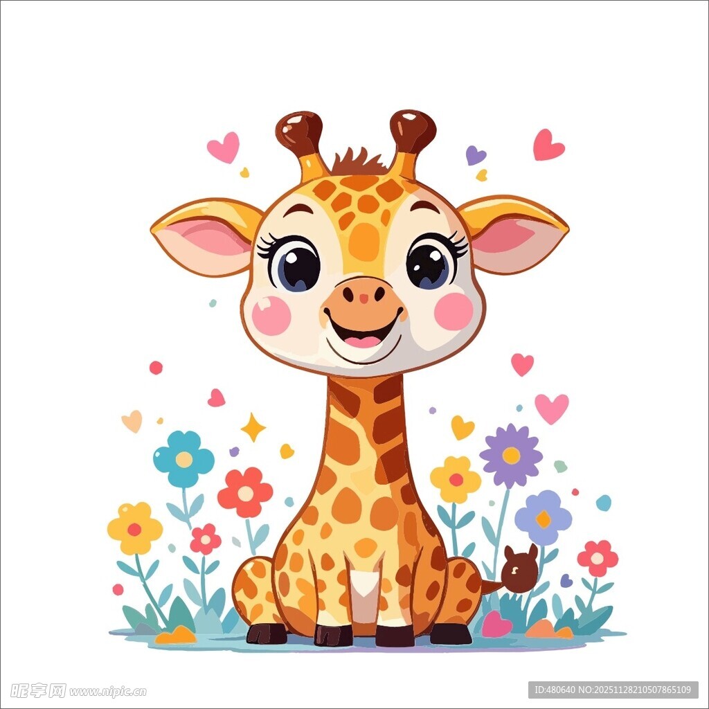 可爱卡通犀牛形象