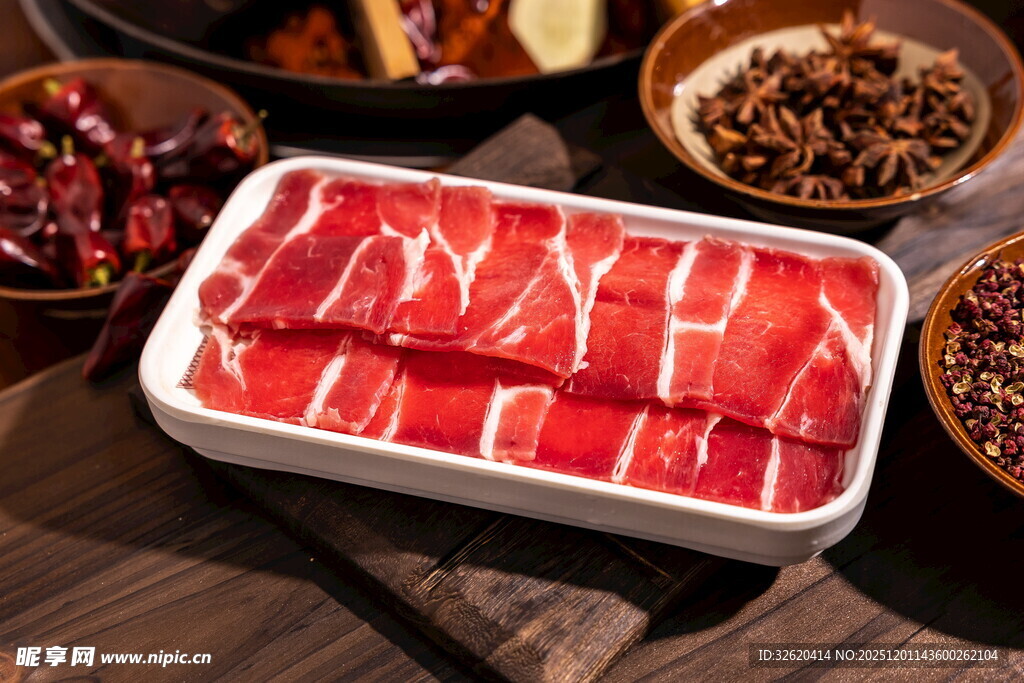 新鲜牛肉片