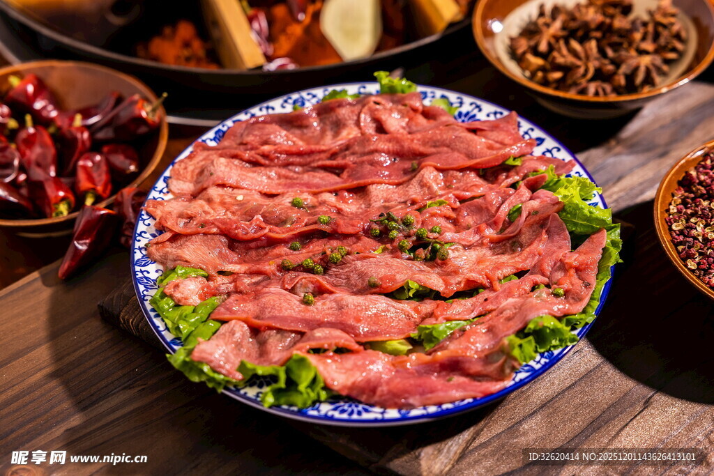 鲜嫩牛肉片