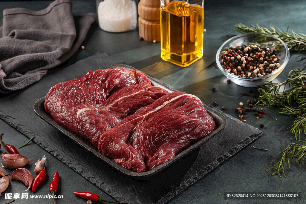 新鲜生牛肉