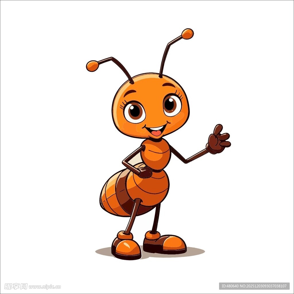 可爱蚂蚁卡通形象