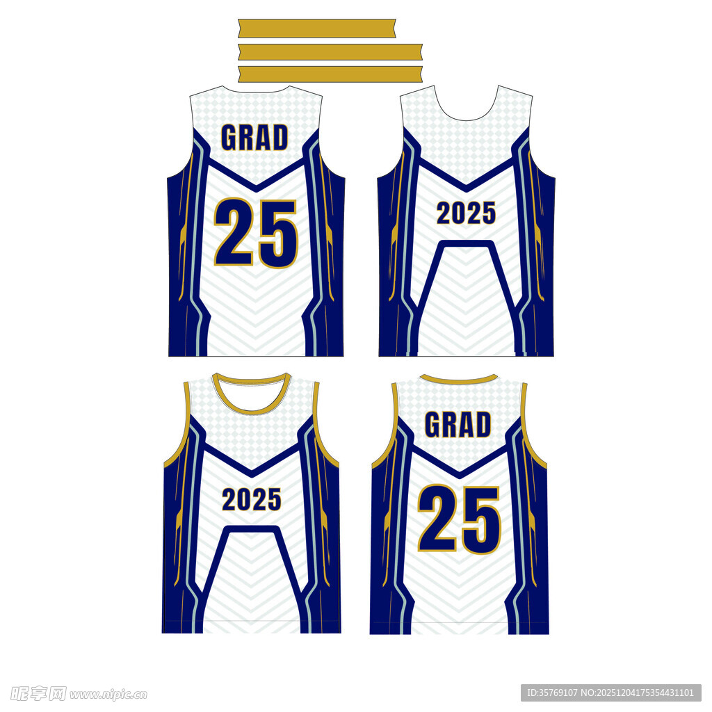 篮球球衣套装展示