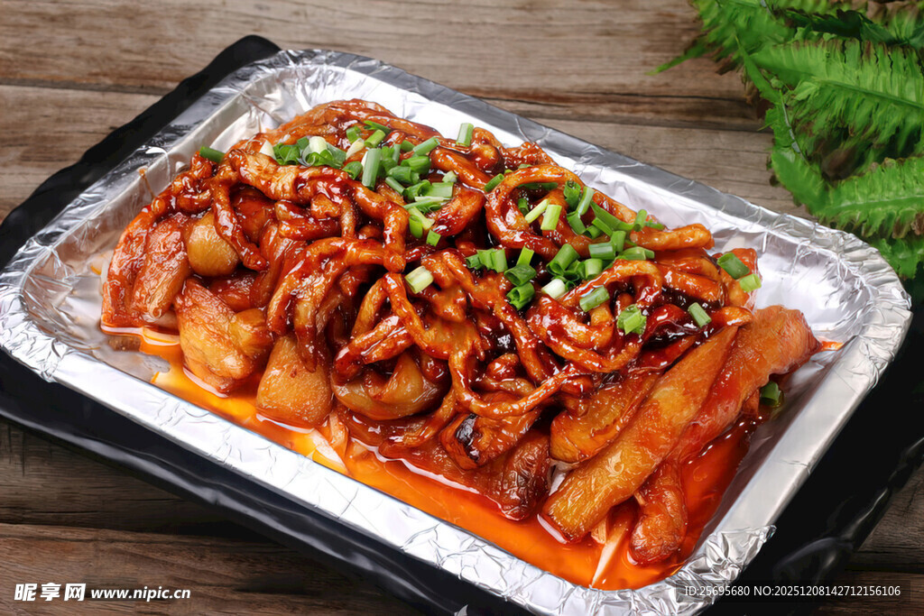 锡纸香辣鱿鱼须