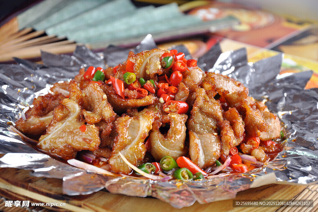 锡纸香辣脆骨