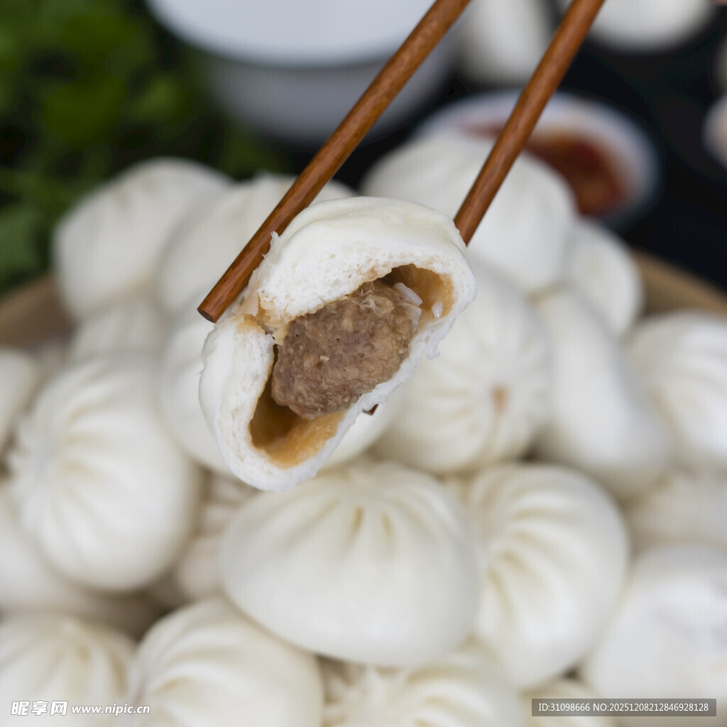 美味肉馅包子