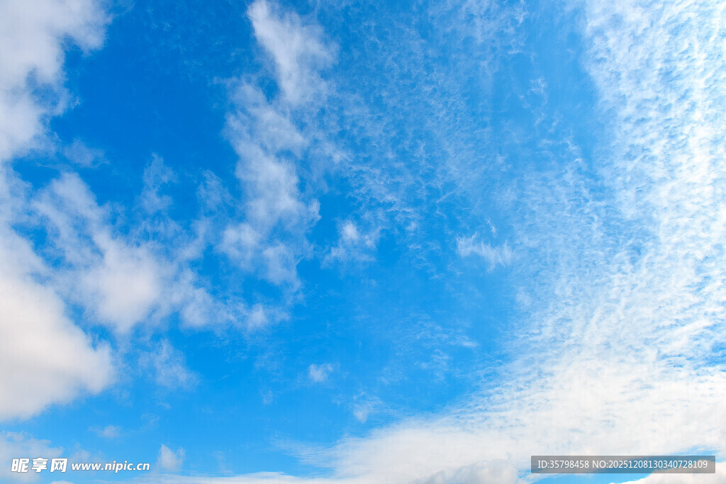 蓝天白云美景